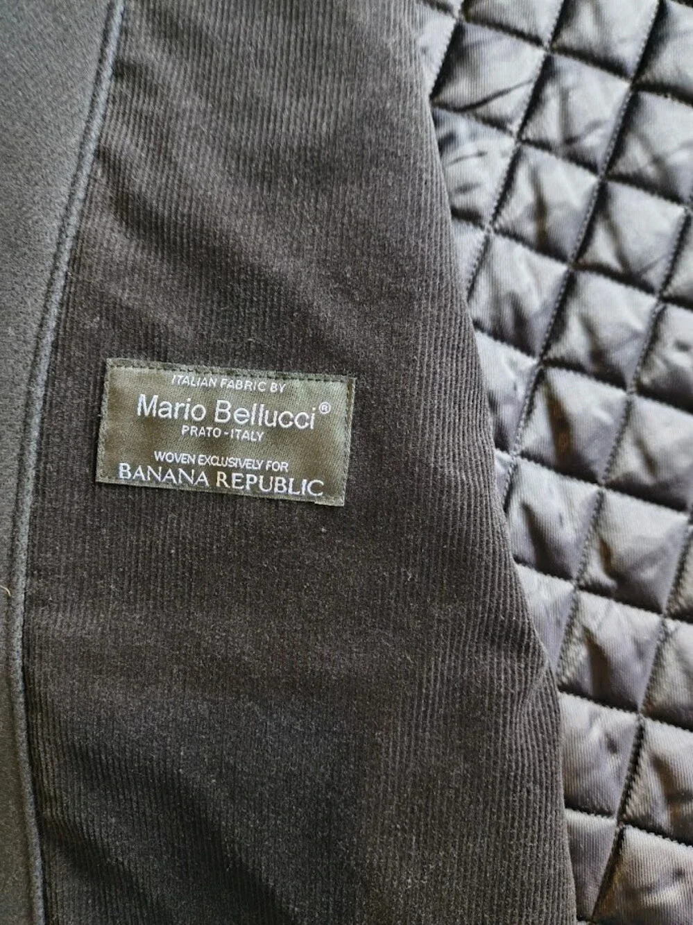 Banana Republic Italian Wool Utility Coat - Men's Medium - Black